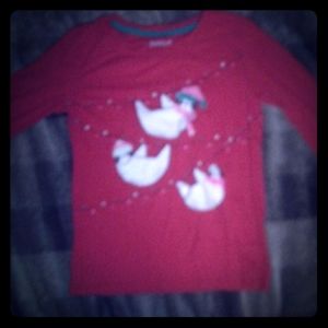 Christmas theme graphic tee